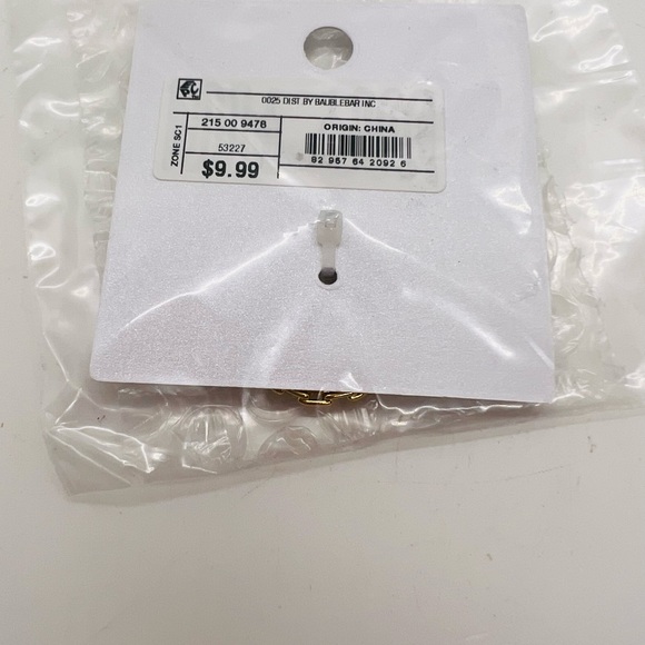 NWT BaubleBar Sugarfix Gold Link Chain Ring - Size 8 - Gold - Picture 2 of 8